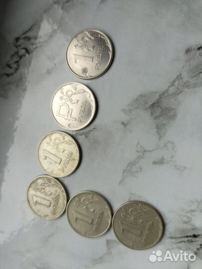 Монета рубль 1997 2017 2015 2014