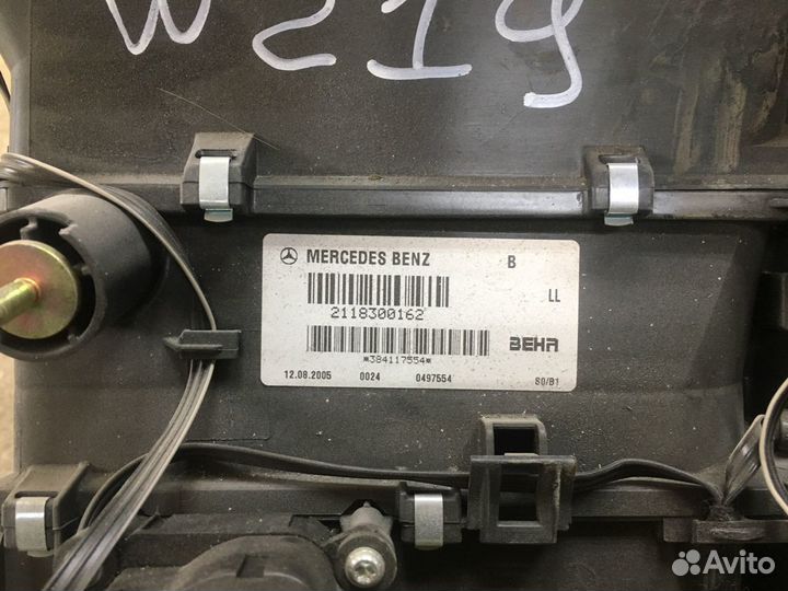 Печка Mercedes w219