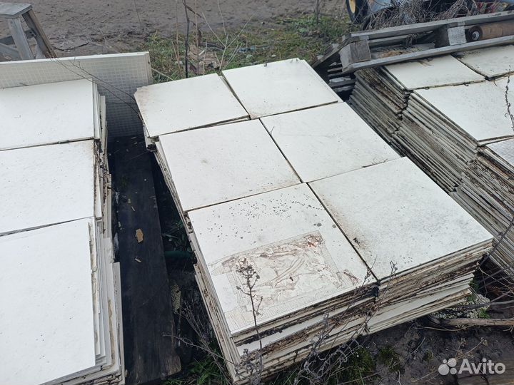 Плитка напольная керамогранит бу