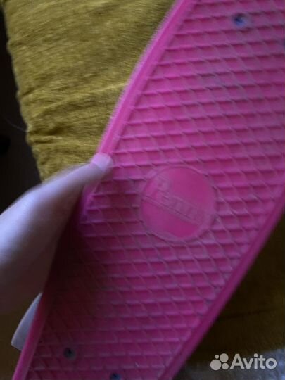 Пенниборд розовый