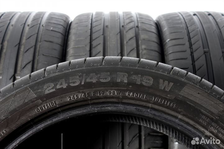 Continental ContiSportContact 5 SUV 245/45 R19 98W