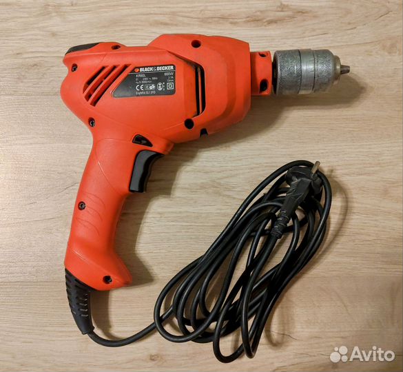 Ударная дрель Black & Decker kr60l