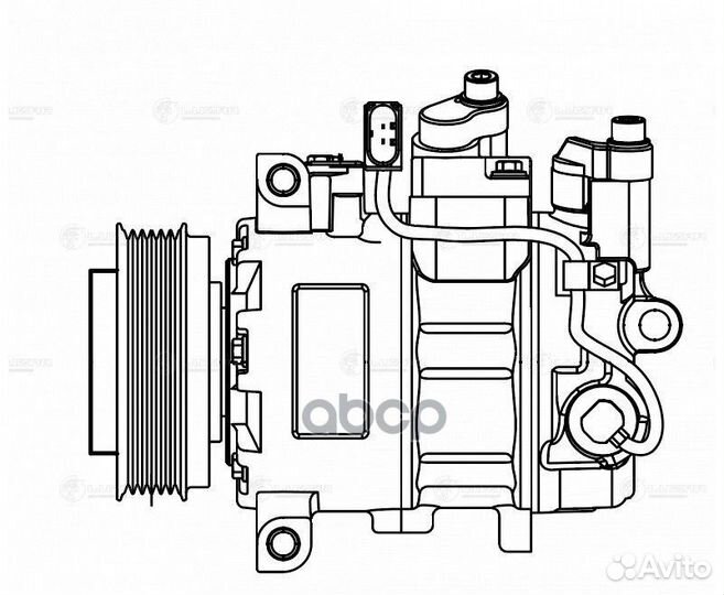 Компрессор кондиционера Audi A4 (B7) (04) /A6 (C6)