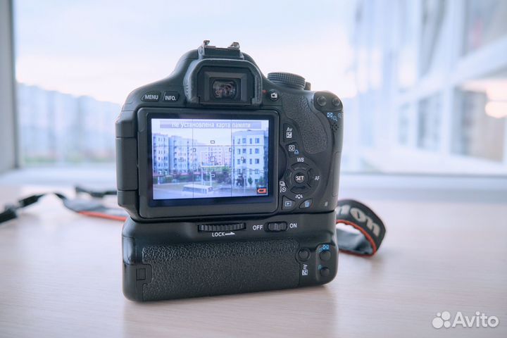 Canon 600d body с бустером