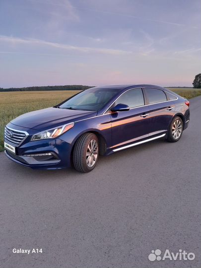 Hyundai Sonata 2.4 AT, 2017, 145 000 км