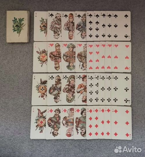 Карты игральные сувенирные 1992 СССР