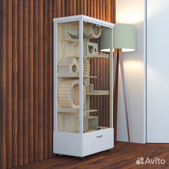 Большая витрина для грызунов шиншилл бурундука 12