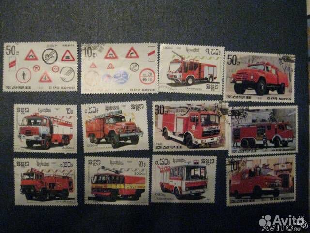 Марки разные страны