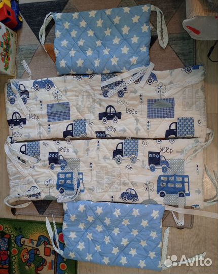 Бортики в кроватку