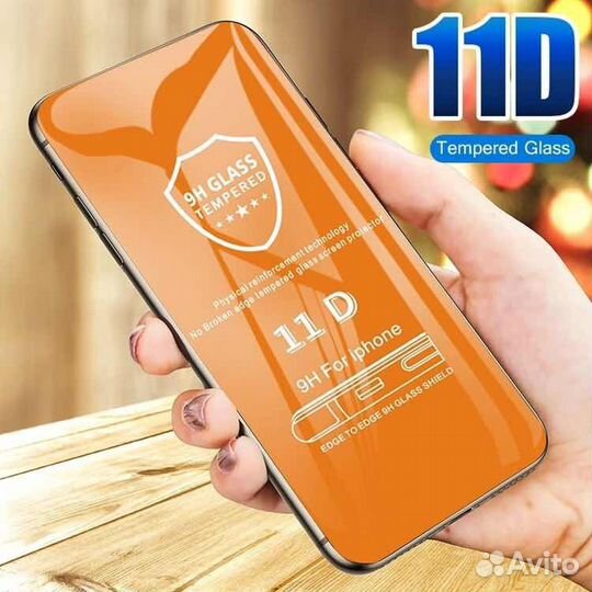 Защитное стекло 11D samsung J6