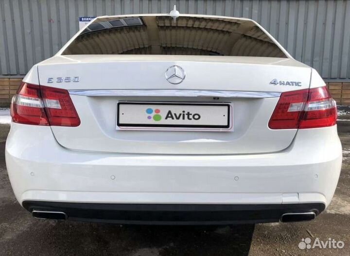 Насадки на глушитель Mercedes