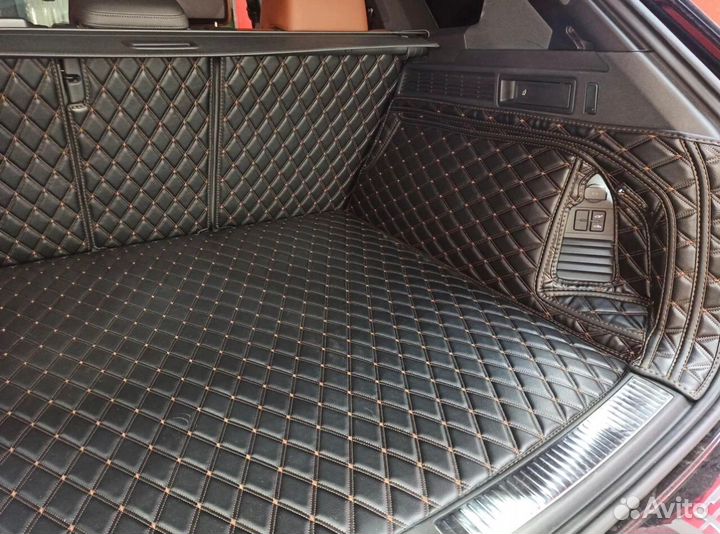 3D коврики в багажник volkswagen touareg 2021