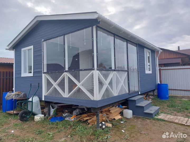 Мягкие окна для уличных кафе, павильонов, складов