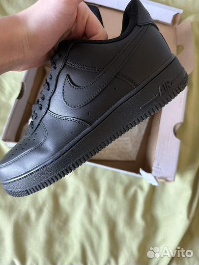 Nike air force 1 black оригинал