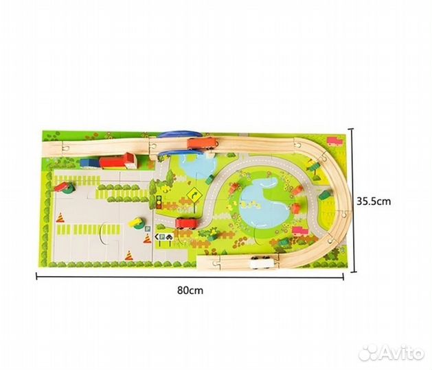 Деревянная железная дорога