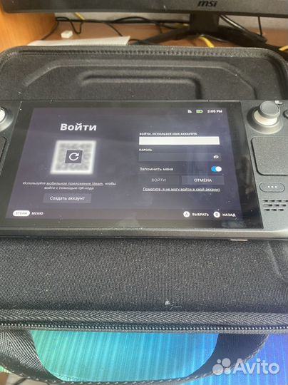 Steam deck 64 + sd карта 256