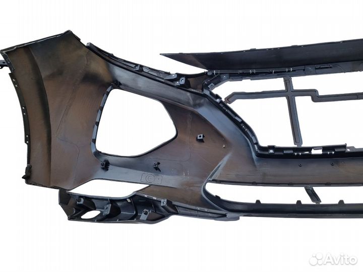 Hyundai Santa Fe 4 18-20 бампер передний голый