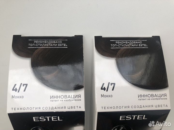 Новая краска мокко для волос estel