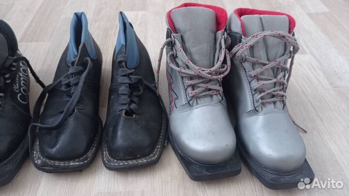 Лыжные ботинки 38 р.,37 р., 33 р
