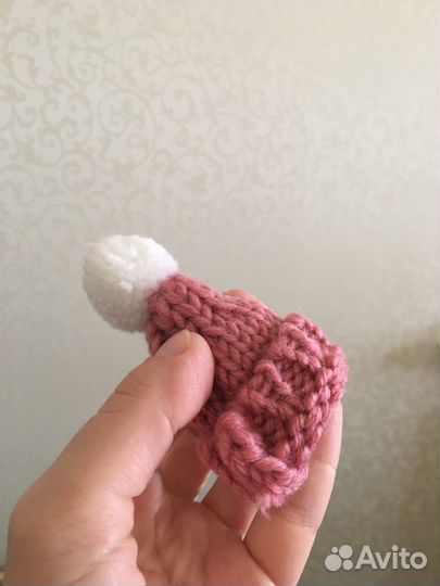 Шапочки для кукол, можно как брошь