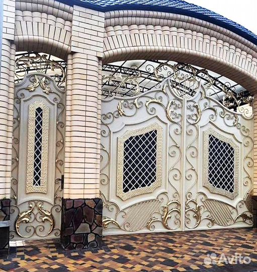 Кованные ворота