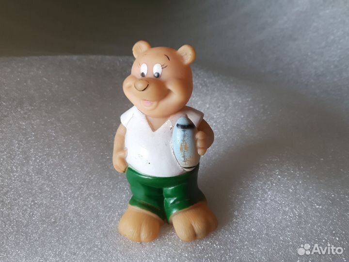 Резиновая игрушка медведь американский футбол