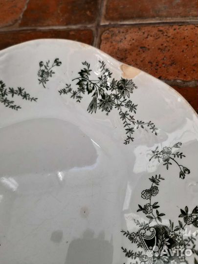 Блюдо Товарищества М.С. Кузнецова