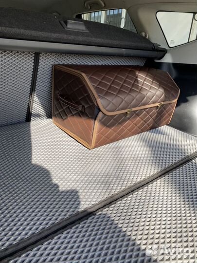 Саквояж Коричневый 60см