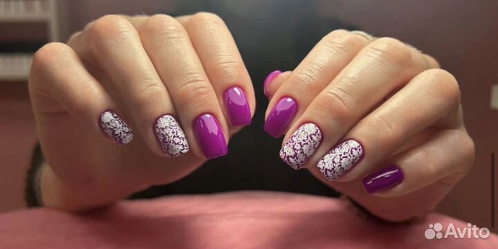Маникюр и Педикюр с покрытием гель лак