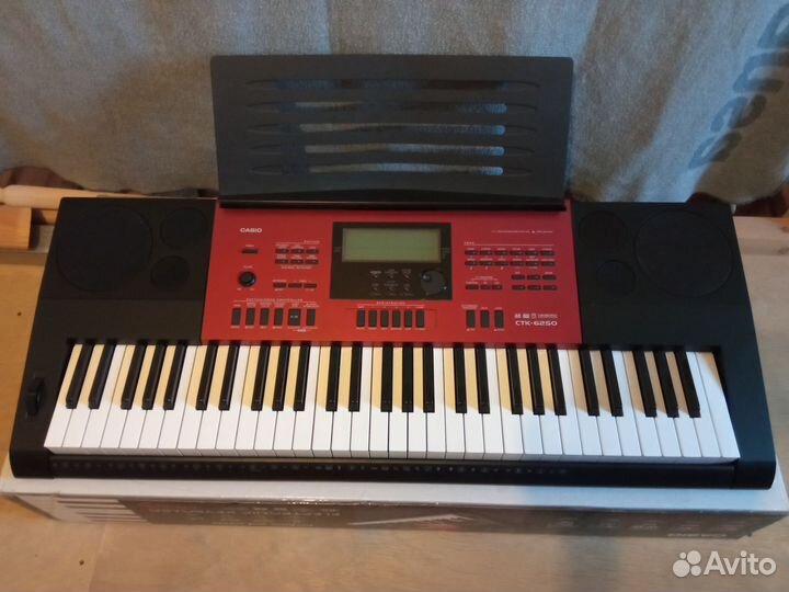 Синтезатор casio ctk 6250