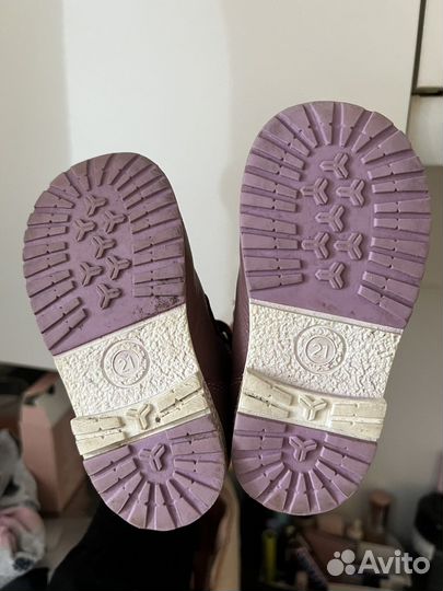 Ботинки демисезонные для девочки 21