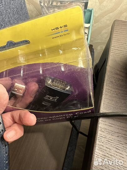 Адаптер-кабель usb на порт RS-232