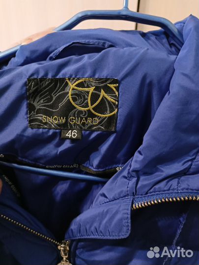 Пуховик женский длинный