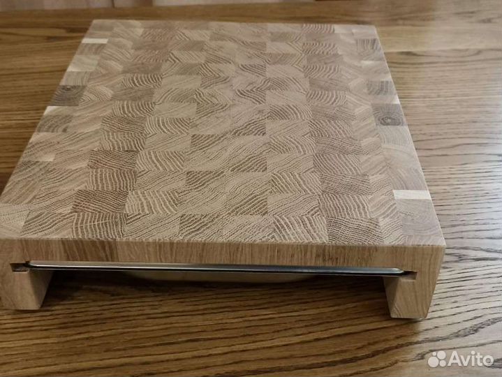 Разделочная торцовая доска с гастроемкостью