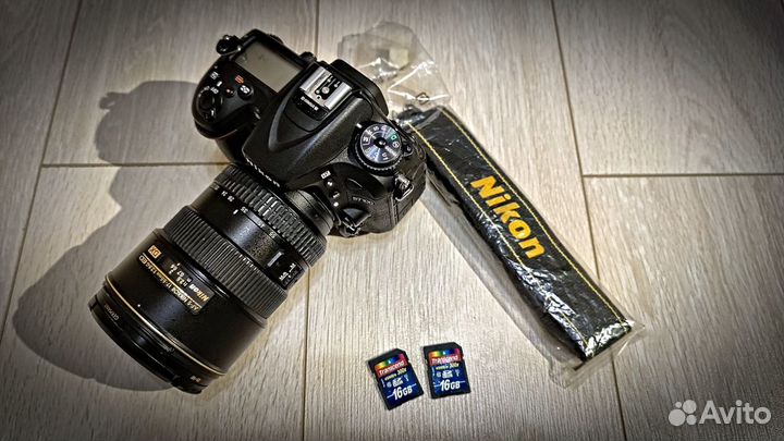 Nikon d7100+17-55, Sigma 8-16, сумка