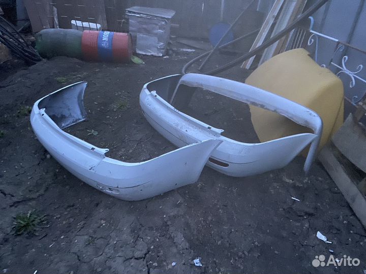Задний бампер приора