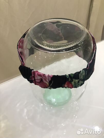 Ободок из шелка