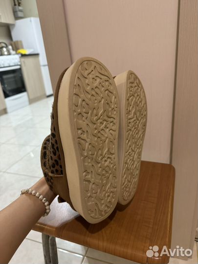Угги женские леопардовые