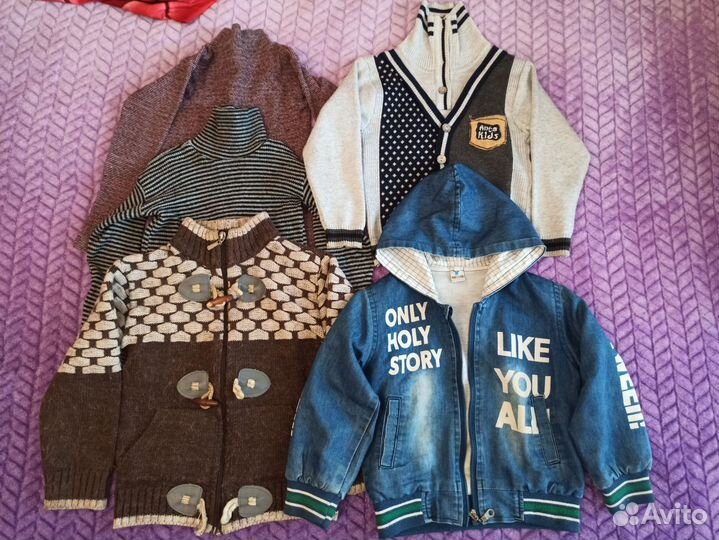 Пакет одежды на мальчика 92-104