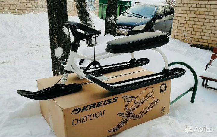 Детский снегокат новый