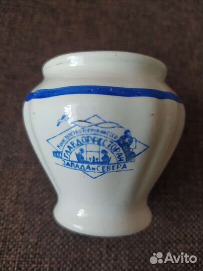 Солонка, перечница,горчичница СССР зик, Дулево