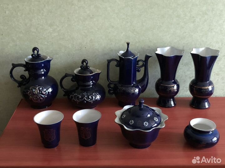 Фарфор синий cobalt