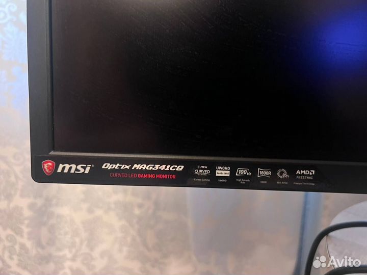 Игровой монитор MSI optix mag341cq