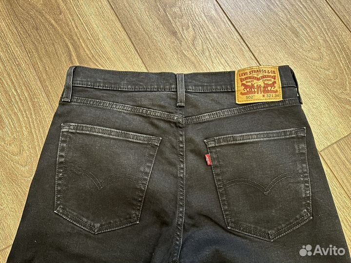 Джинсы Levis 502 W32L34 Made in Colombia