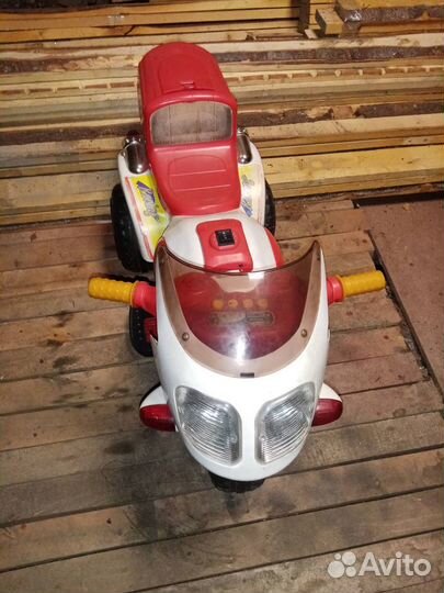 Детский мотоцикл на аккумуляторе бу