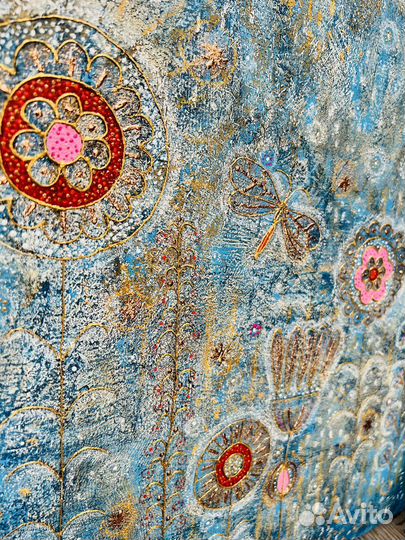 Интерьерная картина акрилом на холсте