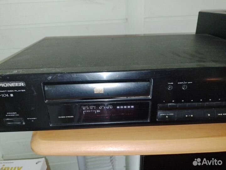 Cd проигрыватель pioneer pd-104