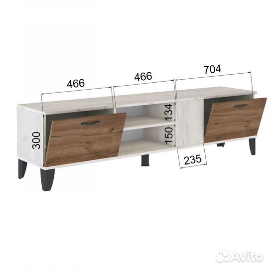 Тумба под телевизор твм-5