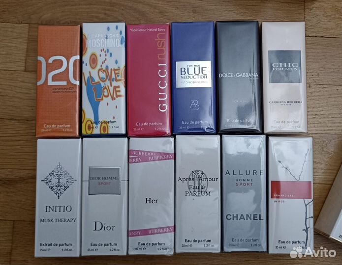 Духи Порфюм Дьюти-фри 35мл с Ферамономи