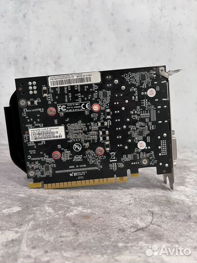 Видеокарта palit geforce gtx 1050 StormX 2gb